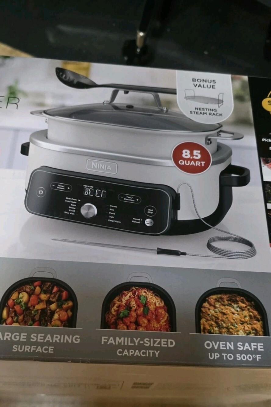 NINJA FOODI POSSIBLECOOKER PRO PLUS 11 IN 1 POSSIBLE COOKER 8.5 QT SMART COOK - Picture 7 of 8